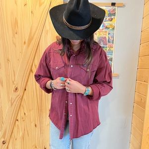 Gorgeous Vintage Western Wrangler Button Up